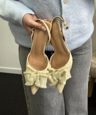 Ruffle Romance Heels