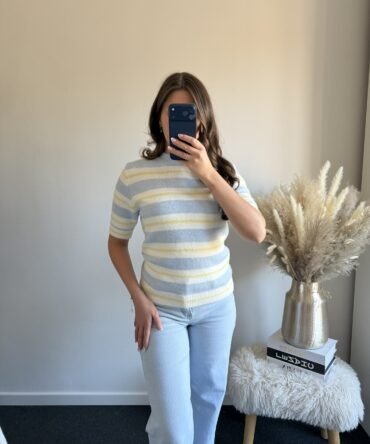 Azure Lemon Knit