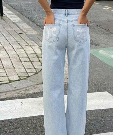 Bow Detail Jeans