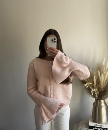 Rosé Pearl Knit