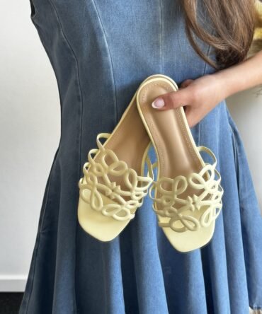 Soft Yellow Sandals