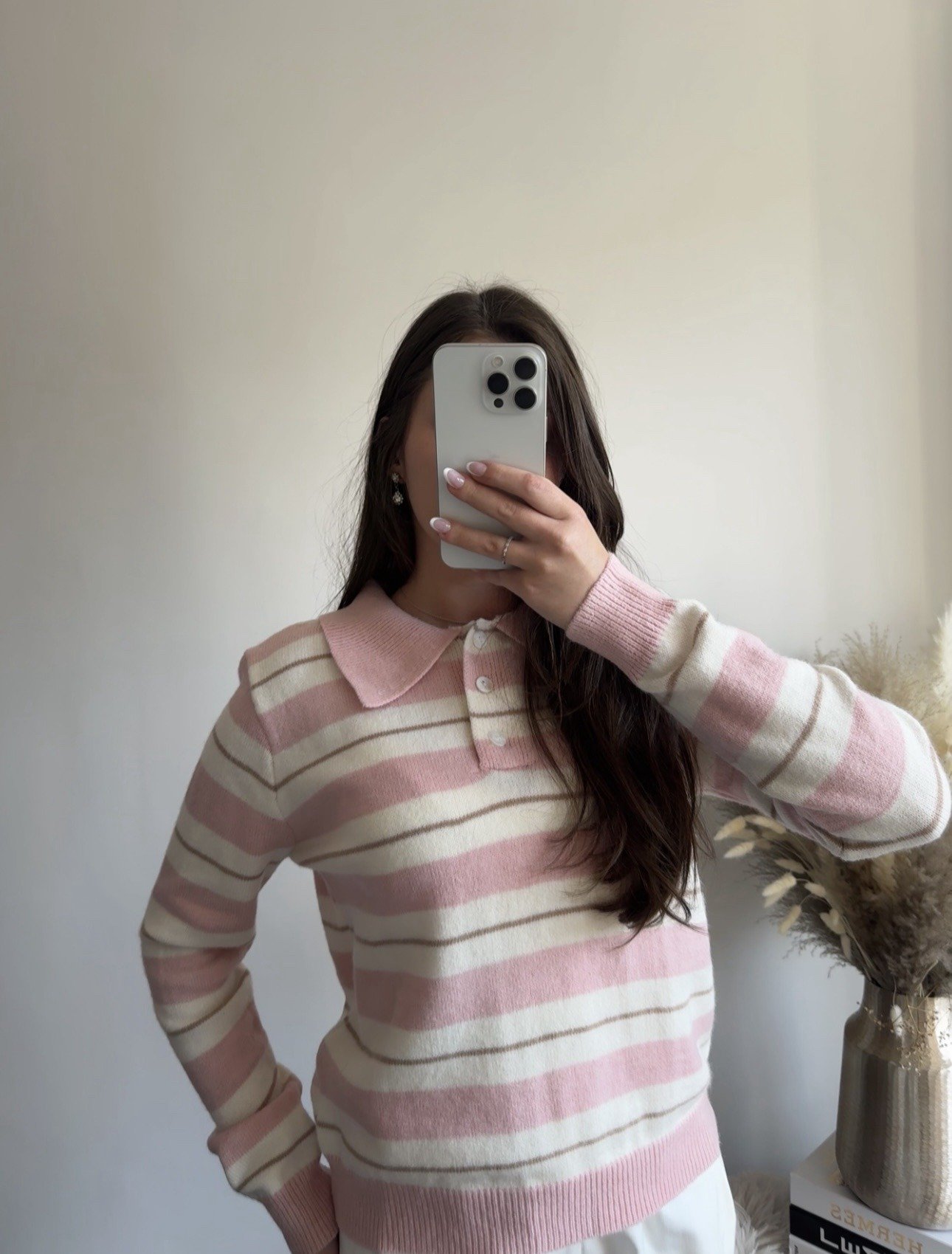 Blush Stripe Knit - Afbeelding 3