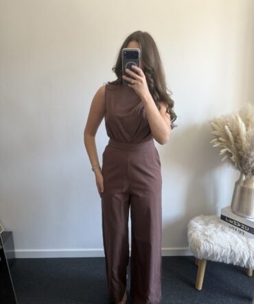 Mocha Chic Jumpsuit