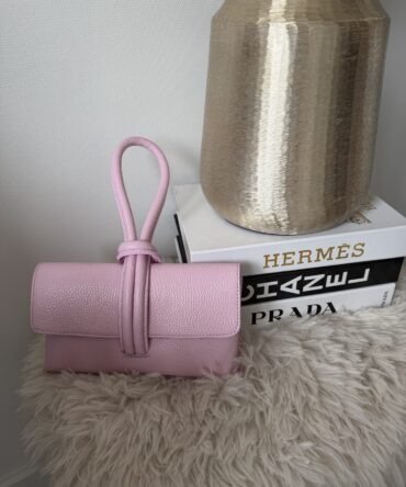 Celeste Knot Bag – Blush Pink