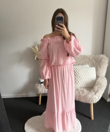 Rosalie Two Piece Set – Pink