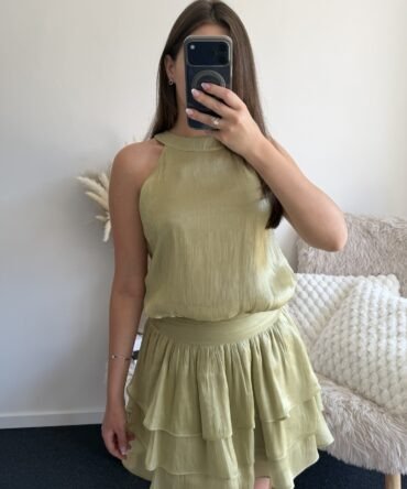 Sage Bloom Dress
