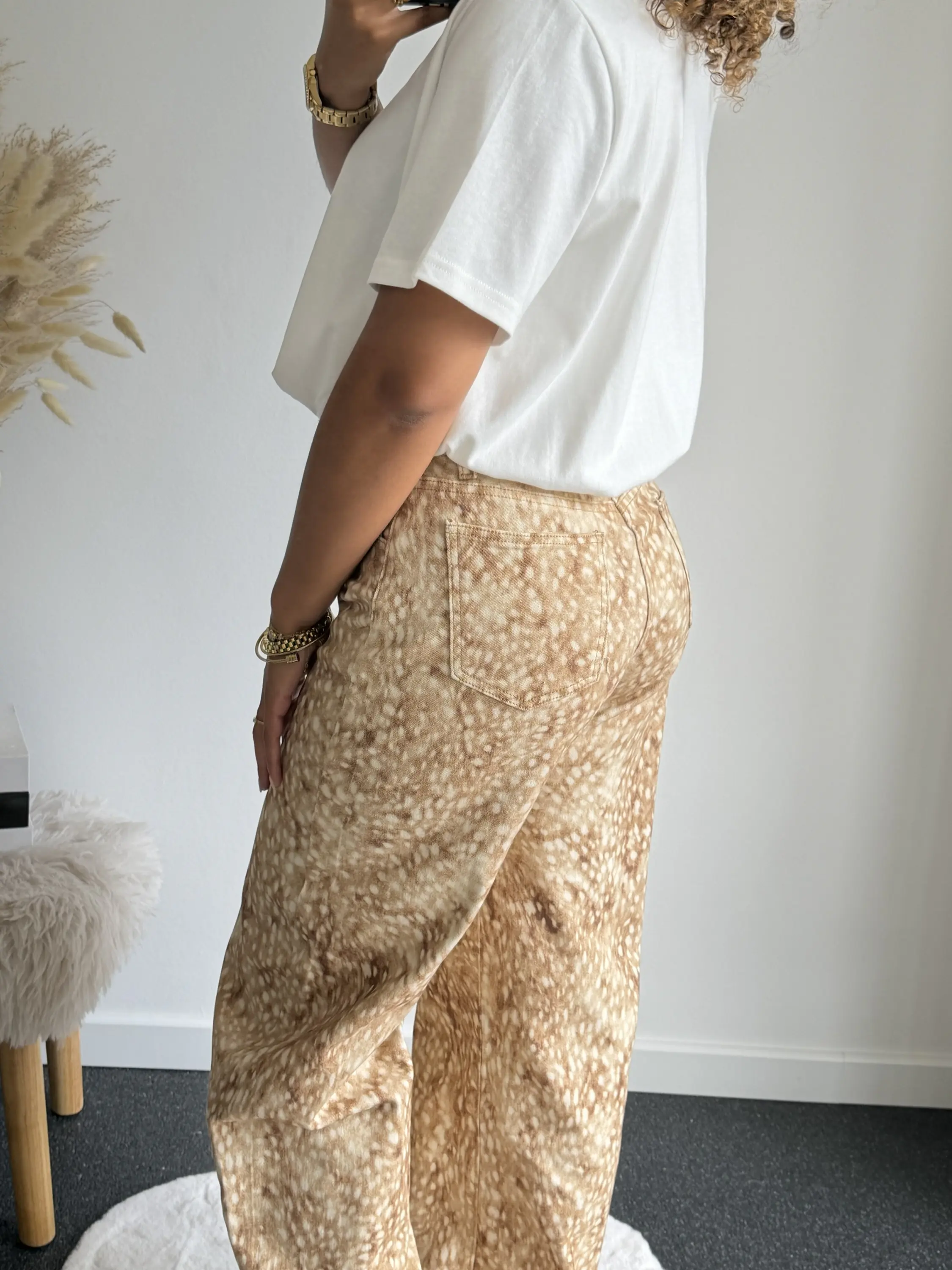 Bambi Print Balloon Jeans - Afbeelding 2